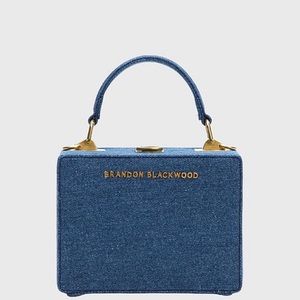 Brandon Blackwood MINI KENDRICK TRUNK | NAVY DENIM